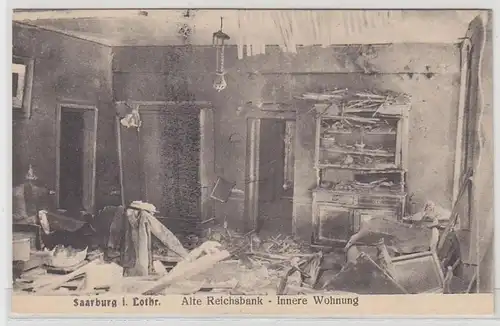 47706 Ak Saarburg en Lorraine ancienne banque de l'État vers 1915