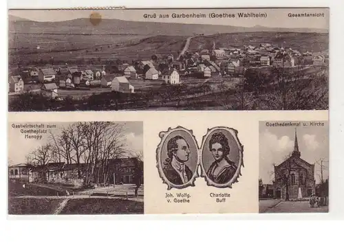 47570 Mehrbild Ak Gruß aus Garbenheim (Goethes Wahlheim) 1932