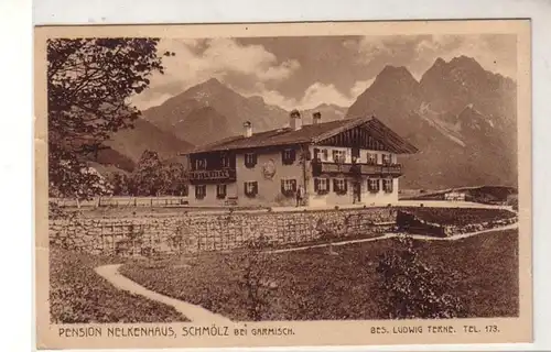 47539 Ak Schmoölz chez Garmisch Pension Oiseaux maison 1928