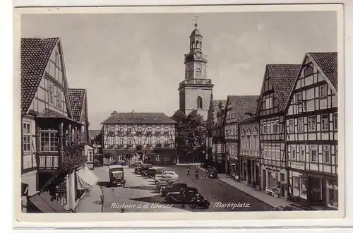 47501 Ak Rindell sur la place Weser Marktplatz 1941