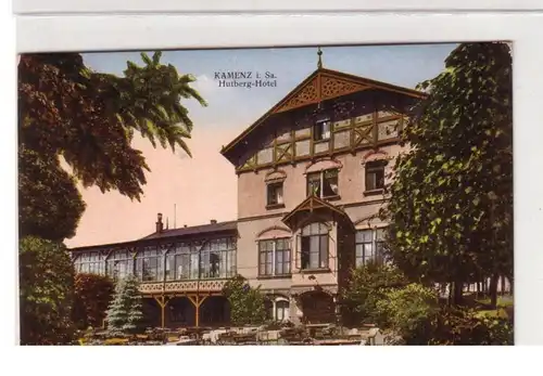 47470 Ak Kamenz in Sachsen Hutberg Hotel 1926
