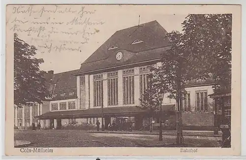 47354 Ak Cologne Mülheim gare 1924