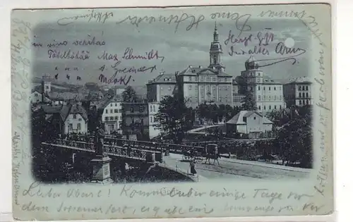 47336 Carte de la Lune Graz Vue de ville 1900