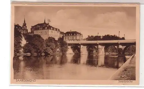 47318 Ak Saargemünd Pont de Sarre vers 1930