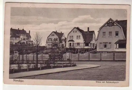 47290 Ak Nerchau Villen am Schmuckplatz 1919