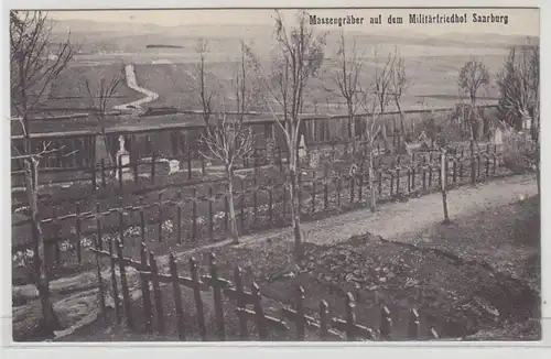 47272 Ak Saarburg in Lothringen Militärfriedhof um 1910