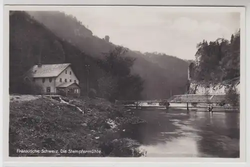 47102 Ak Suisse française le moulin à charbon vers 1930