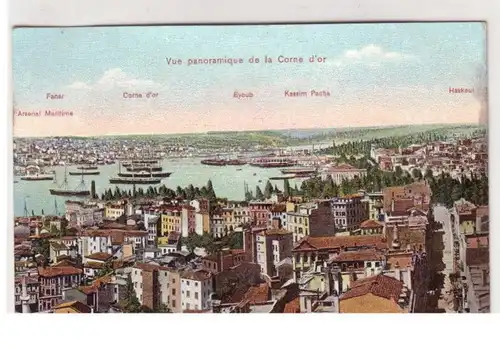47089 Ak Constantinople Turquie Vue totale vers 1910