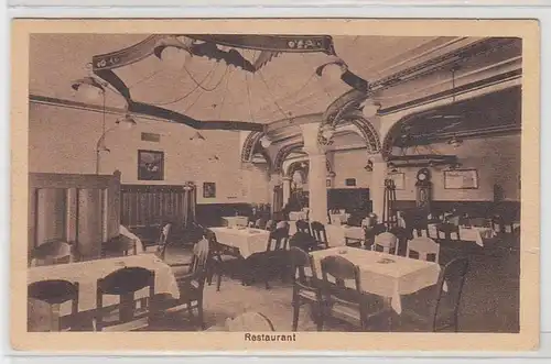 47085 Ak Halle a.s. Restaurant "Sankt Nikolaus" 1915