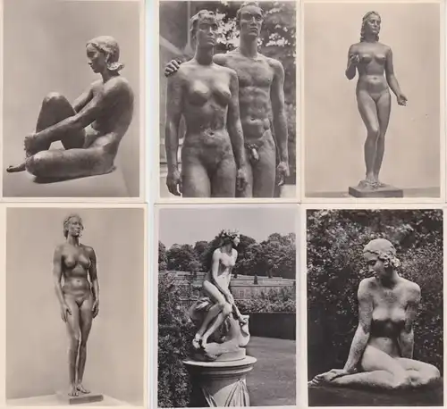 46995/6 Erotic Ak Représentations d'acte féminines vers 1935