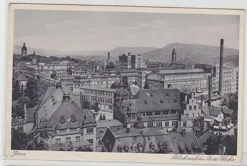 46956 Ak Jena Blick auf die Zeiss-Werke um 1920