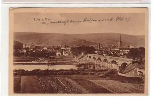 46829 Ak Lohr sur Main Vue globale 1927