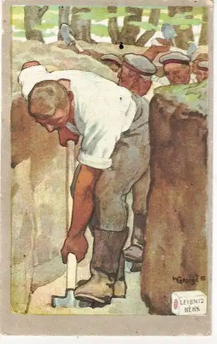 46789 Publicité Ak H. Bahlsens Keks Fabrik Hanovre 1ère Guerre mondiale 1916