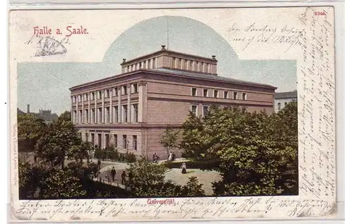 46753 Studentika Ak Halle an d. Saale Universität 1902