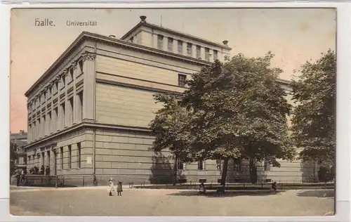 46741 Ak Halle an der Saale Universität 1912