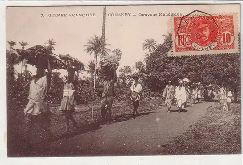 46737 Ak Guinee Francaise Conakry Caravane Mandingue 1907