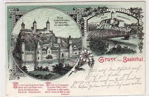 46715 Mehrbild Ak Gruß vom Saalethal 1900