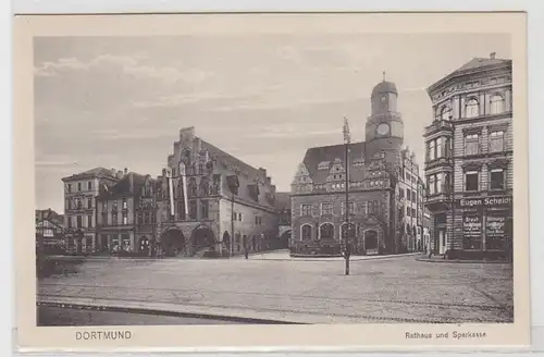 46685 Ak Dortmund Mairie et Caisse d'épargne vers 1930
