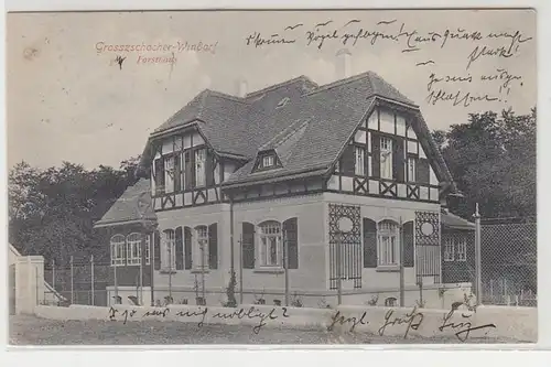 46663 Ak Grosszschocher Windorf Forsthaus 1910
