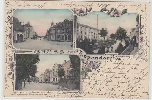 46660 Mehrbild Ak Gruß aus Eppendorf in Sa. 1905