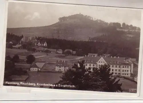 46657 Ak Rumburg Rauchberg Krankenhaus und Sanatorium 1932