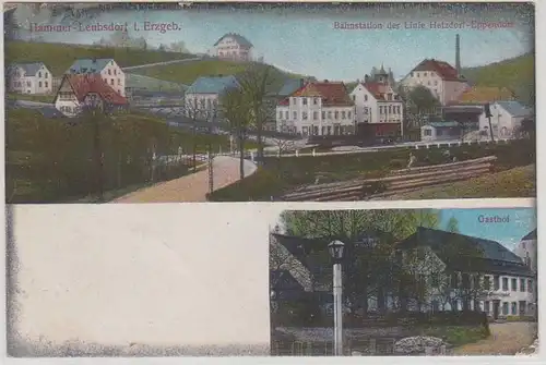 46634 Mehrbild Ak Hammer Leubsdorf im Erzgebirge 1914
