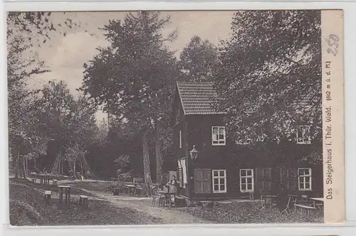 46462 Ak Das Steigerhaus im Thüringer Wald um 1910