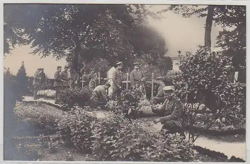 46425 Ak Laon Deutscher Soldatenfriedhof um 1916