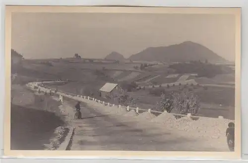 46411 Photo Ak Travaux de construction de routes en Bohême vers 1930