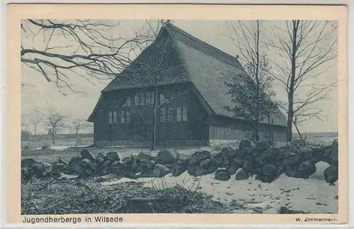 46392 Ak Jugendherberge in Wilsede um 1930
