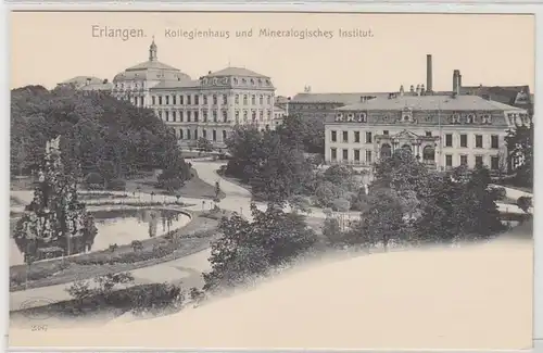 46355 Ak Erlangen Kollegienhaus und Institut um 1900