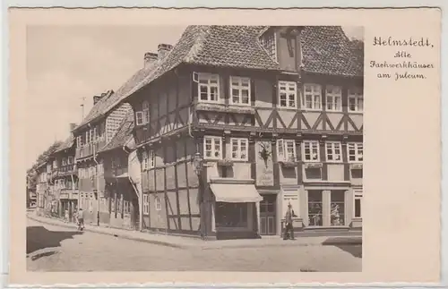 46334 Ak Helmstedt vieux bâtiments à colombage au Juleum vers 1940