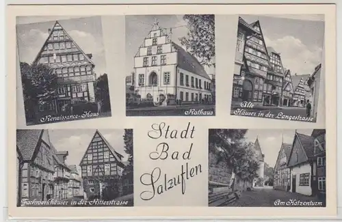 46320 Mehrbild Ak Stadt Bad Salzuflen um 1940