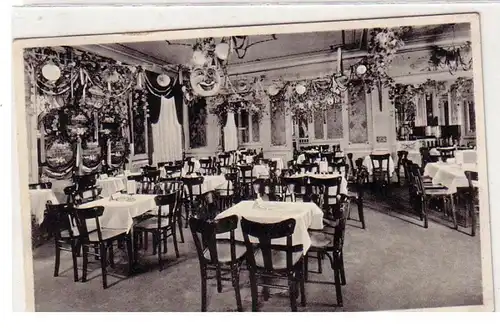 46316 Ak Dresden Seestraße neue Winzerstube im Café Paris 1939