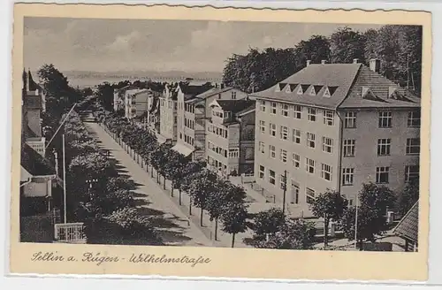 46282 Ak Sellin auf Rügen Wilhelmstraße um 1930