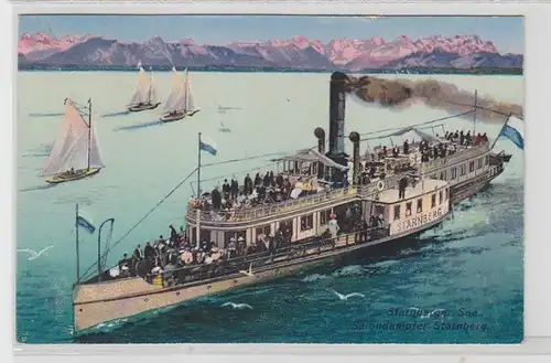 46226 Ak Starnberger See Salondampfer Starnberg 1926