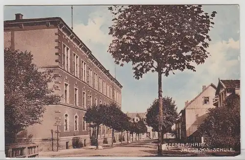 46149 Feldpost Ak Seesen à l'école Jacobsen Harz 1915