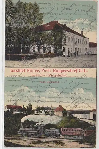 46111 Mehrbild Ak Ruppersdorf Gasthof Ninive um 1910