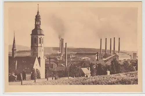 46108 Ak Hirschfelde Blick nach dem Großkraftwerk um1930
