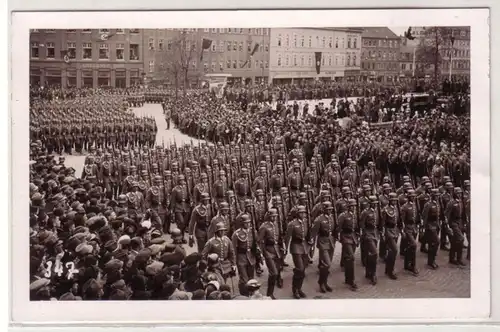 46087 Foto Ak Bautzen Militär Parade 20.04.1939