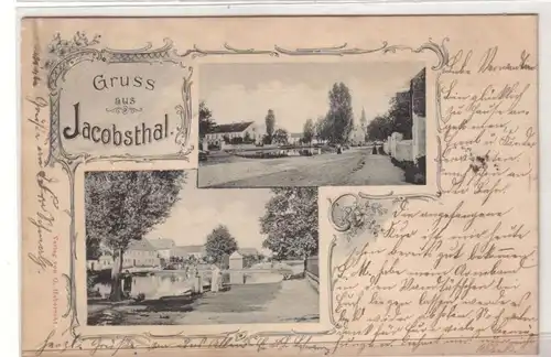 46080 Mehrbild Ak Gruß aus Jacobsthal 1901