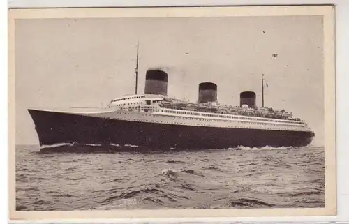 46020 Ak französischer Dampfer S.S."Normandie" um 1920