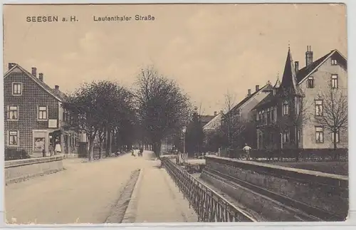 45954 Feldpost Ak Seesen am Harz Lautenthalerstrasse 1915