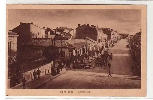 45934 Feldpost Ak Constanza Roumanie Carolstrasse 1918