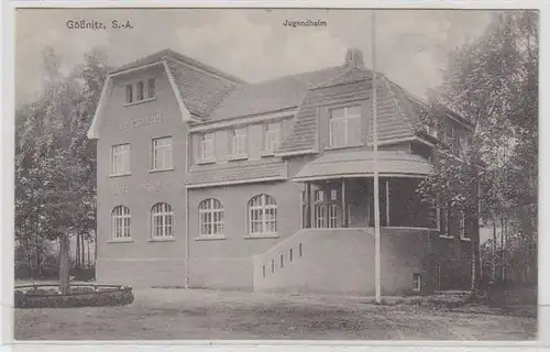 45881 Ak Gössnitz Sachsen-Altenburg Jugendheim um 1915