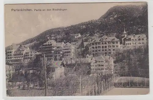 45874 Ak Partenkirchen Partie an den Riedhängen 1921