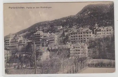 45874 Ak Partenkirchen Partie aux Riedhangen 1921