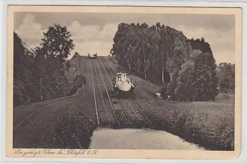 45830 Ak die geneigte Ebene bei Schönfeld Ostpr. 1935