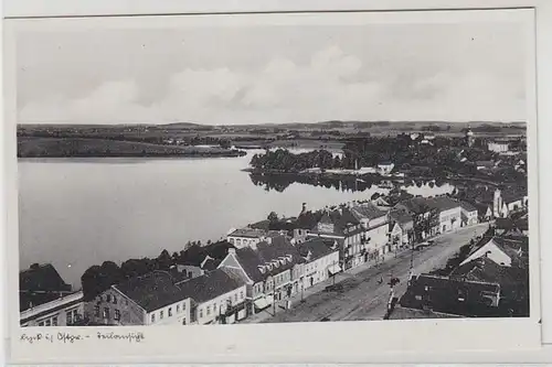 45822 Ak Lyck in Ostpreußen Teilansicht um 1940