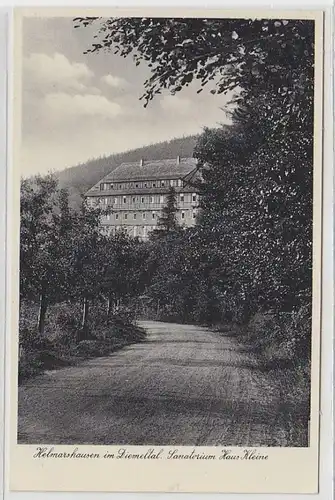 45817 Ak Helmarshausen Sanatorium Haus Kleine um 1940